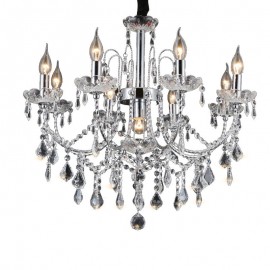 Elegant Crystal Chandelier with 9 Lights