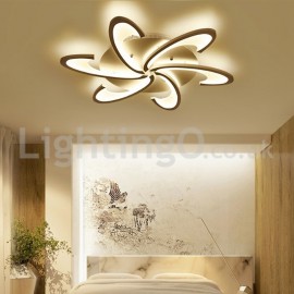 Cheap 6 Bulbs Modern Flush Mount Ceiling Lights Living Room Dining Room Bedroom